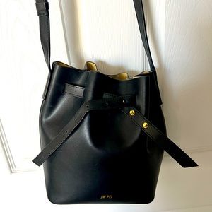 JW Pei bucket bag black
